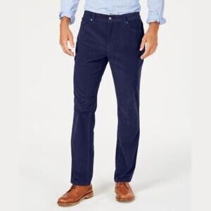 Club Room Blue Corduroy Stretch Men's Pants NEW